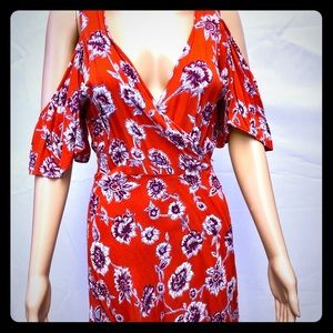 Angie Floral Wrap Dress